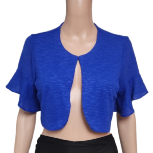 Perceptions little blue shirt (G-129)